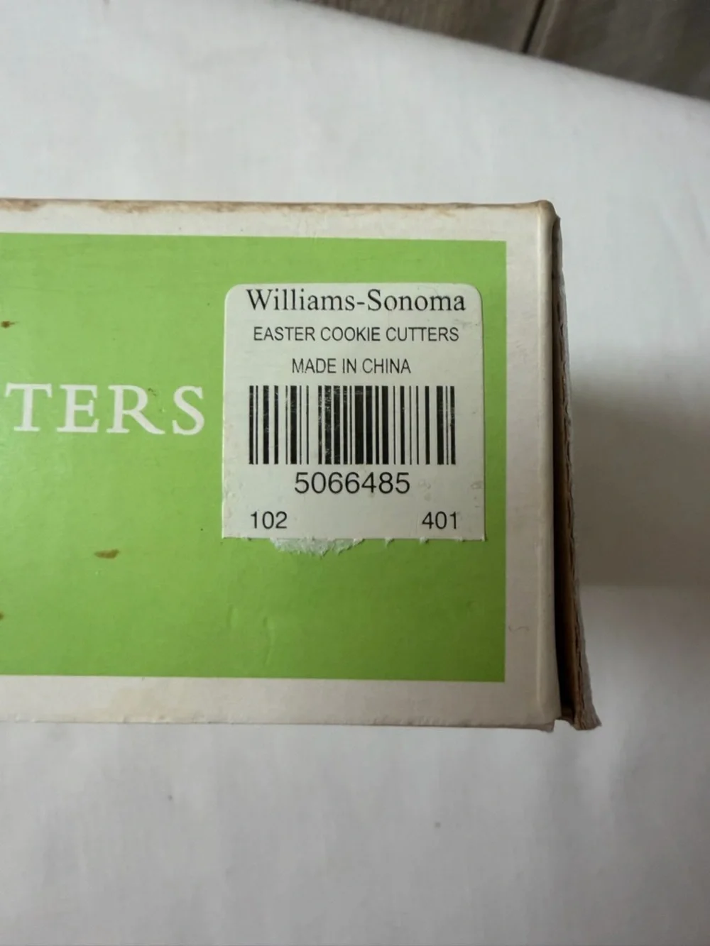 Williams-Sonoma Kids Easter Cookie Cutters